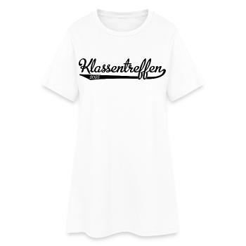 Klassentreffen 2023 - Frauen T-Shirt-Kleid - Weiß - Vorne