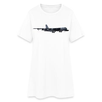B-52 Stratofortress - Frauen T-Shirt-Kleid - Weiß - Vorne