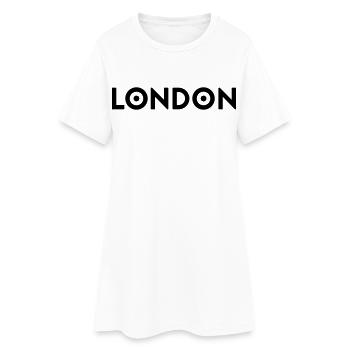 LONDON - Women’s T-Shirt Dress - white - Front