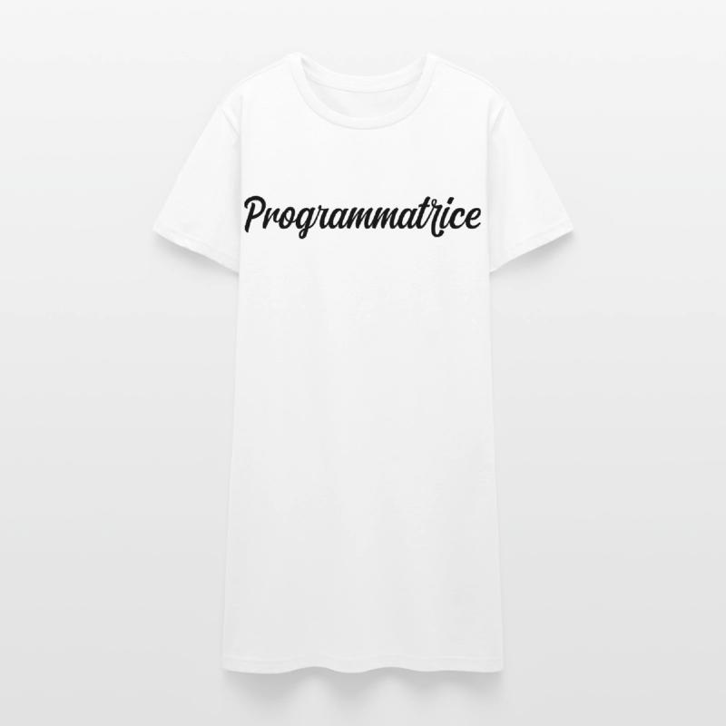 Programmatrice Informatique Code Développeuse Web Robe T-shirt Femme