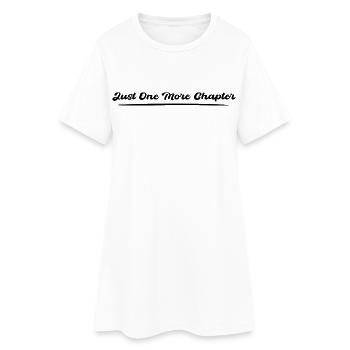Ein weiteres Kapitel - Frauen T-Shirt-Kleid - Weiß - Vorne
