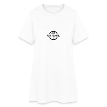Club des vieilles boîtes (1c) - Robe T-shirt Femme - blanc - Devant