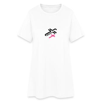 Jesus Cross - Women’s T-Shirt Dress - white - Front