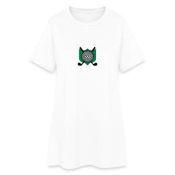 Golf - Robe T-shirt Femme - blanc - Devant