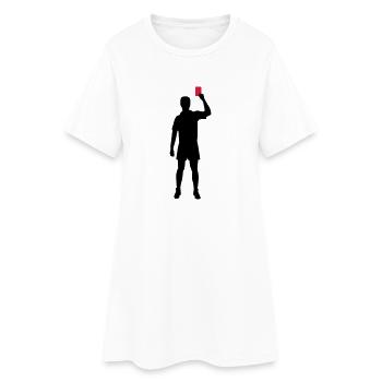 Arbitre - Robe T-shirt Femme - blanc - Devant