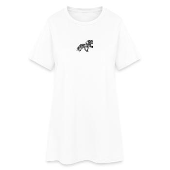 Mandala Tölter - Women’s T-Shirt Dress - white - Front