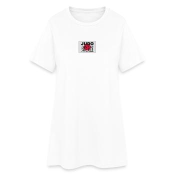 judo - Women’s T-Shirt Dress - white - Front