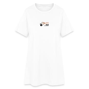 Arzt aus Leidenschaft Geschenk - Frauen T-Shirt-Kleid - Weiß - Vorne