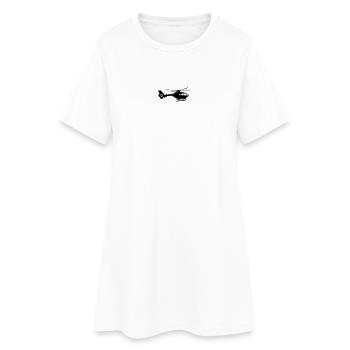 EC135 helicopter - Helicopter - Women’s T-Shirt Dress - white - Front