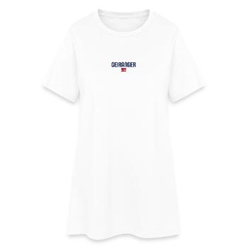 GEIRANGER, Norvège - Robe T-shirt Femme - blanc - Devant