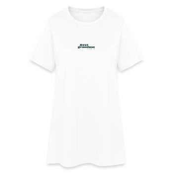 Beste Oma im Universum - Frauen T-Shirt-Kleid - Weiß - Vorne