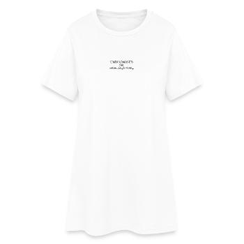 undiagnosed - Women’s T-Shirt Dress - white - Front