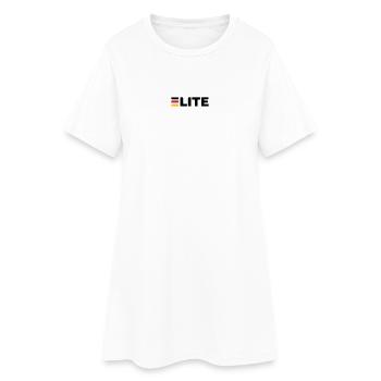 Deutschland Elite - Frauen T-Shirt-Kleid - Weiß - Vorne