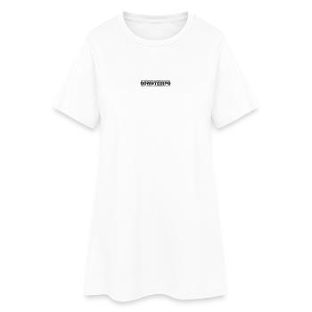 Downtempo - Robe T-shirt Femme - blanc - Devant
