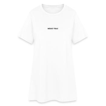 Muay Thaï - Robe T-shirt Femme - blanc - Devant