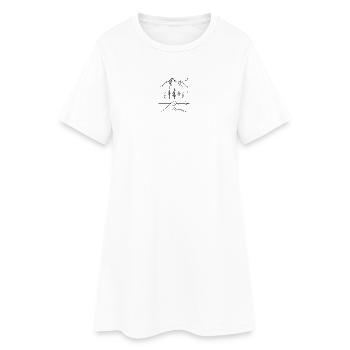 UntitledDesign - Women’s T-Shirt Dress - white - Front