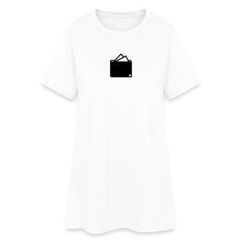 Money - Women’s T-Shirt Dress - white - Front