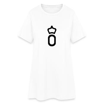 Oldenburger - Frauen T-Shirt-Kleid - Weiß - Vorne