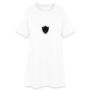 Minigolf,GOLF,golfen,fahne,golfplatz,golfschläger, - Frauen T-Shirt-Kleid - Weiß - Vorne