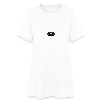 razorblade - Robe T-shirt Femme - blanc - Devant