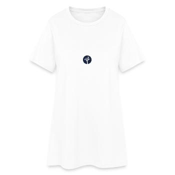 Whitetree - Women’s T-Shirt Dress - white - Front