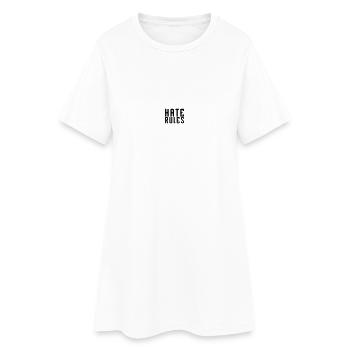 RÈGLES DE HAINE - SIMPLE - Robe T-shirt Femme - blanc - Devant