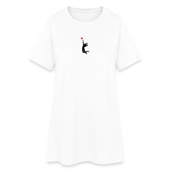 volleyball - Robe T-shirt Femme - blanc - Devant
