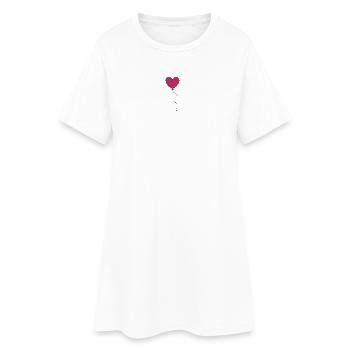 Muttertags Geschenk Mutter Muttertag Geschenkidee  - Frauen T-Shirt-Kleid - Weiß - Vorne