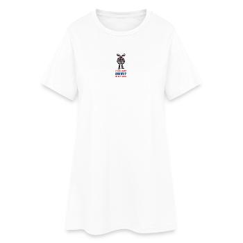 I've got norway in my soul - Women’s T-Shirt Dress - white - Front