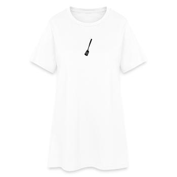 Kitchen utensils fryer or baking spoon - Women’s T-Shirt Dress - white - Front