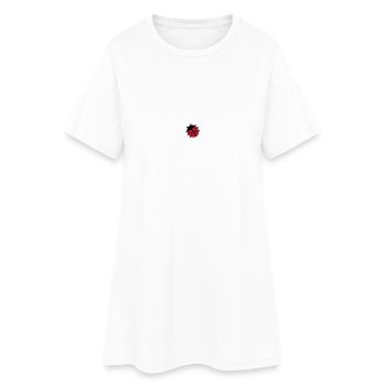 marienkaefer - Women’s T-Shirt Dress - white - Front