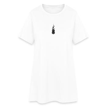 Volleyball - Robe T-shirt Femme - blanc - Devant