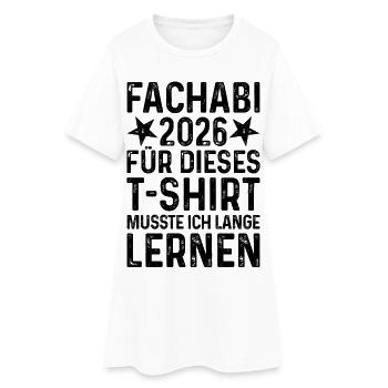 Fachabi 2026 - Robe T-shirt Femme - blanc - Devant