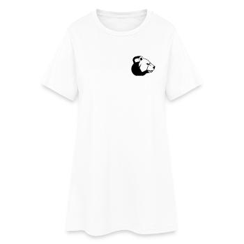 KettleBear - Women’s T-Shirt Dress - white - Front