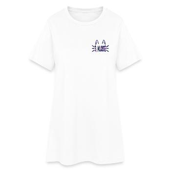 3. Klasse - Grundschule Katzen - Frauen T-Shirt-Kleid - Weiß - Vorne