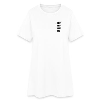 Golf Drive Chip Putt Win - Robe T-shirt Femme - blanc - Devant