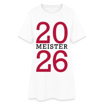 Champion 2026 Championship - Women’s T-Shirt Dress - white - Front