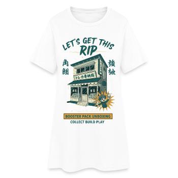 On va déballer le pack d’extension Build Collecter - Robe T-shirt Femme - blanc - Devant