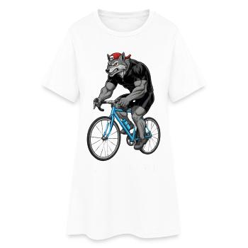 Vélo de route Vélo Vélo Sport Vélo VTT - Robe T-shirt Femme - blanc - Devant