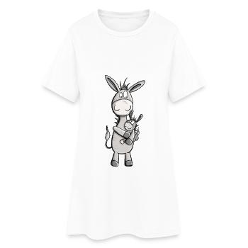 Beste Schwester I Geschwister Familie Schwestern - Frauen T-Shirt-Kleid - Weiß - Vorne