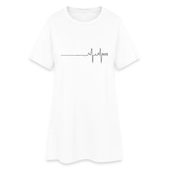 Pulse at the 2012 Earth Alive - Women’s T-Shirt Dress - white - Front