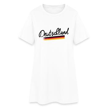 Allemagne - Allemagne - drapeau de la République - Robe T-shirt Femme - blanc - Devant