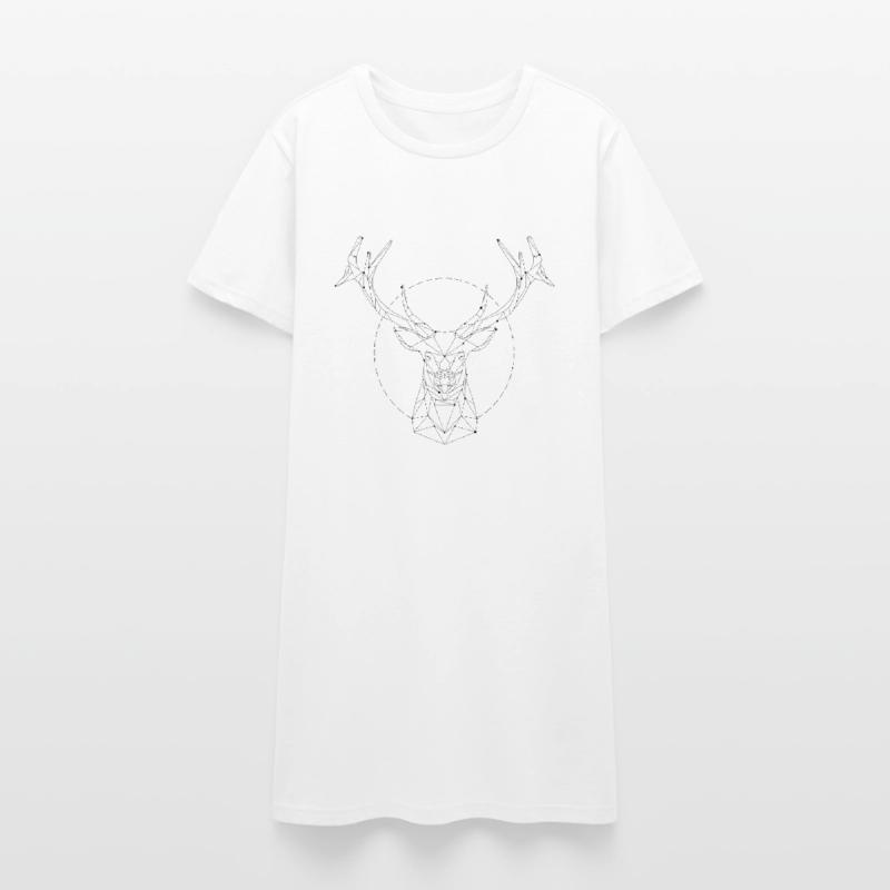 constellation Hirsch Robe T-shirt Femme