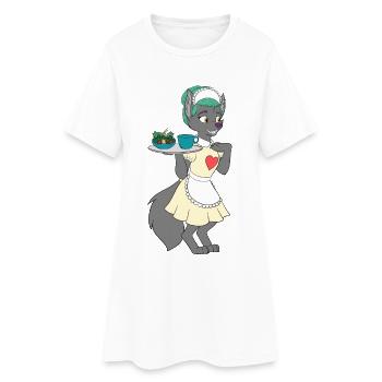 Venill from Vettirfolk - Women’s T-Shirt Dress - white - Front