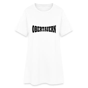 Station de ski Obertauern - Robe T-shirt Femme - blanc - Devant