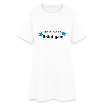 Je suis marié - Robe T-shirt Femme - blanc - Devant