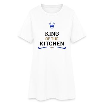 cuire à feu - Robe T-shirt Femme - blanc - Devant