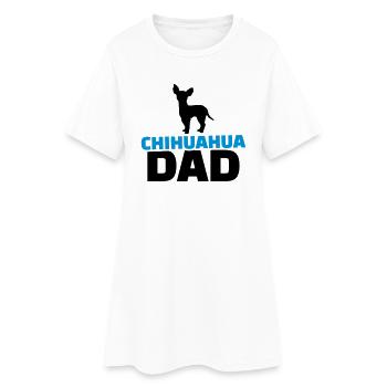 Chihuahua Dad - Robe T-shirt Femme - blanc - Devant