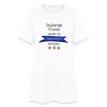 Großartige Freunde - Frauen T-Shirt-Kleid - Weiß - Vorne