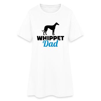 Whippet - Women’s T-Shirt Dress - white - Front